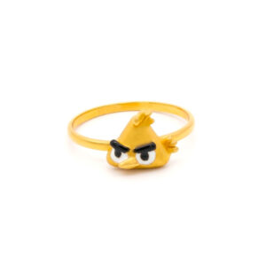ANGRY BIRD KIDS GOLD RING - 22K JEWELLERY