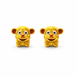 LITTLE JUNGLE BUDDY STUDS- 22K JEWELLERY