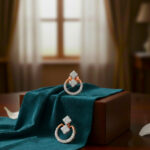 DIAMOND CASCADE STUDS - 18K JEWELLERY