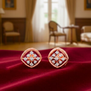 STARRY BLOOM DIAMOND STUDS - 18K JEWELLERY