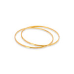 SLEEK SHINE GOLD BANGLES - 22K JEWELLERY