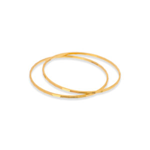 SLEEK SHINE GOLD BANGLES - 22K JEWELLERY