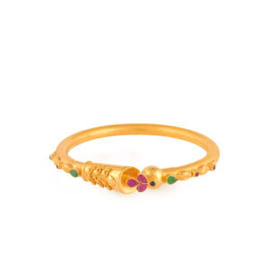 GOLD RANG KRITI BANGLE - 22K JEWELLERY