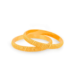 GOLD REKHA BANGLES - 22K JEWELLERY