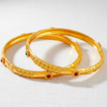 SVARNA SUTRA GOLD BANGLE - 22K JEWELLERY