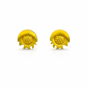 SUN BLOSSOM GOLD STUDS- 22K JEWELLERY