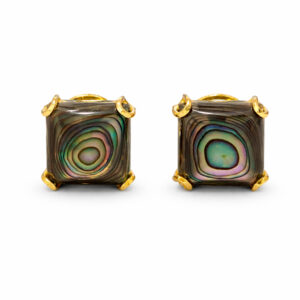 OLIVE SPARK GOLD STUDS- 22K JEWELLERY