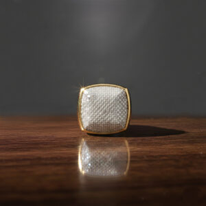 GRAND MATRIX MEN'S GOLD RING - 22K JEWELLERY