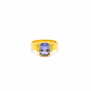 BLUE MONARCH MEN'S GOLD RING - 22K JEWELLERY