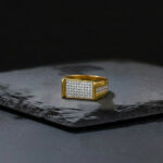 HORIZON LOOP MEN'S GOLD RING - 22K JEWELLERY