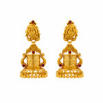 SWARNA VIRAASAT GOLD JHUMKAS- 22K JEWELLERY