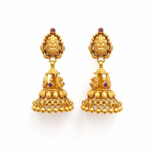 SAMPADA HERITAGE GOLD JHUMKAS- 22K JEWELLERY