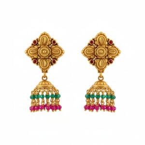 PUSHPITA HERITAGE JHUMKAS- 22K JEWELLERY