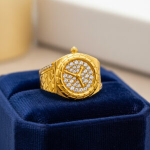 REGAL CHRONO MEN'S GOLD RING - 22K JEWELLERY
