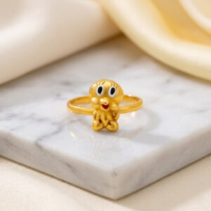 HAPPY OCTO KIDS GOLD RING - 22K JEWELLERY