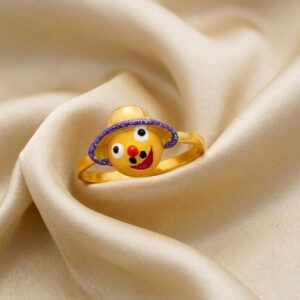 JOYFUL BUDDY KIDS GOLD RING - 22K JEWELLERY