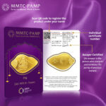 MMTC PAMP 20GM SHANKH LAXMI 24K GOLD COIN | BUY ONLINE INDIA