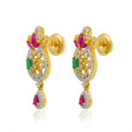 TIMELESS BLOSSOM GOLD EARRINGS - 22K JEWELLERY