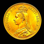 SIMHA 22K (916.7) 8GM GOLD COIN QUEEN VICTORIA