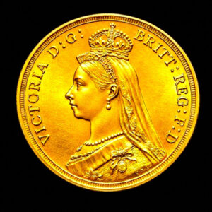 SIMHA 22K (916.7) 8GM GOLD COIN QUEEN VICTORIA