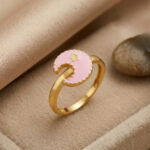 LITTLE MOON DREAM GOLD RING - 22K JEWELLERY