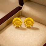 SUN BLOSSOM GOLD STUDS- 22K JEWELLERY