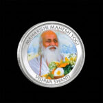 SIMHA MMTC MAHARISHI MAHESH YOGI 31.10GM SILVER COIN