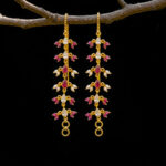 CRIMSON PEARL GOLD MATTAL - 22K JEWELLERY