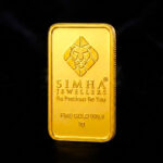 SIMHA 24K (999) 5GM GOLD COIN