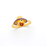 JOYFUL BUDDY KIDS GOLD RING - 22K JEWELLERY