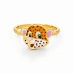 CHEERFUL CHEETAH GOLD RING - 22K JEWELLERY