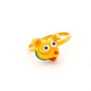 HAPPY PUPPY GOLD RING - 22K JEWELLERY