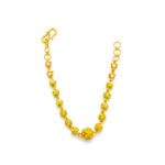 MINT ROYALE BEAD GOLD BRACELET - 22K Jewellery