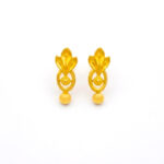 FLORA GLEAM GOLD EARRINGS - 22K JEWELLERY