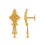 FLEUR GLOW GOLD EARRINGS - 22K JEWELLERY