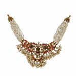 TEMPLE PEARL NECKLACE - 22K JEWELLERY