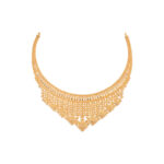 Regal Heritage Gold Choker - 22K Jewellery