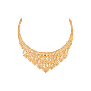 Regal Heritage Gold Choker - 22K Jewellery