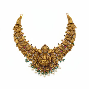 TEMPLE TREASURE GOLD NECKLACE - 22K JEWELLERY