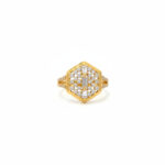 GOLDEN VERTEX RING - 22K JEWELLERY