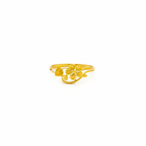 BLOSSOM VINE GOLD RING - 22K JEWELLERY
