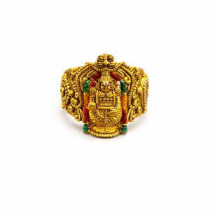 SRI HARI ANUGRAHA MEN'S GOLD RING - 22K JEWELLERY