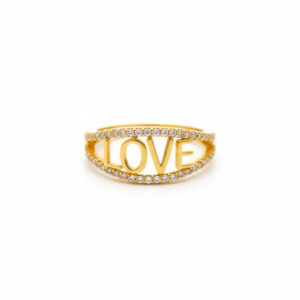 TIMELESS LOVE GOLD RING - 22K JEWELLERY