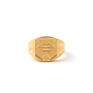 Bold Aura Men's Gold Ring - 22K Jewellery