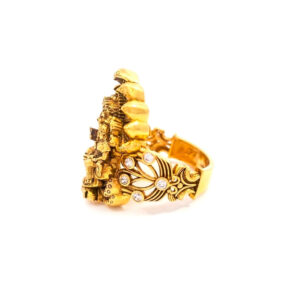 SHUBHANSH DIVINITY MEN'S GOLD RING - 22K JEWELLERY
