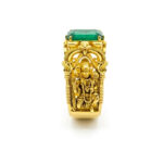 BALAJI VERDANT CROWN MEN'S GOLD RING - 22K JEWELLERY