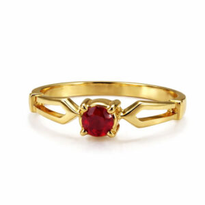 CRIMSON CREST GOLD RING - 22K JEWELLERY