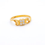 GOLDEN SWAN GRACE RING - 22K JEWELLERY