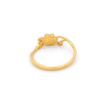 GOLDEN SWAN GRACE RING - 22K JEWELLERY