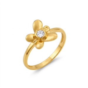 GOLDEN DAISY DELIGHT RING - 22K JEWELLERY